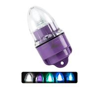 BLUEWING V2 Bell Deep Drop Light LED Subacquea Pesce spada Pesca Luce Super Bright Lampeggiante Pesca Viola, Viola