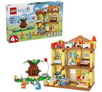 LEGO Bluey: Casa della Famiglia di Bluey - Giocattolo Modulare con Stanze, Giardino, 4 Minifigure e Accessori - Regalo di Compleanno per Bambini da 4 Anni in su e per i Fan della Serie TV - 11203