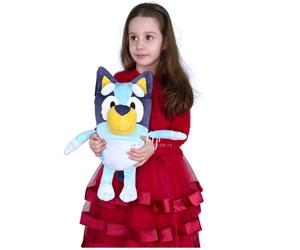 Bluey 45cm Cane Blu Peluche Originale Soft Plush Size XL razza Heeler