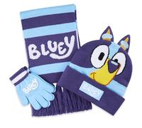BlueY Accessori Invernali Set Bambina per Scuola e Viaggiare - Regalo Bambini (Blu)