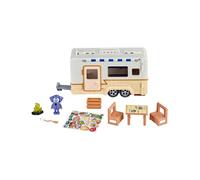 Bluey Action Figura Con Vehicle Bluey Caravan Moose Toys