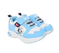 Bluey and Bingo - Scarpe da ginnastica da bambino, con gancio e anello, colore blu, taglia 42