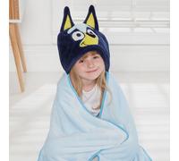 Bluey Asciugamano con Cappuccio Spiaggia Piscina Cane Bambini Ufficiale Blu