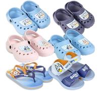 BlueY - Bambina Bambino - Ciabatte Mare Piscina Infradito Sandalo Sabot con Archetto di Tenuta - Prodotto Originale [6431 Azzurro - 30]