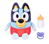 Bluey Bebé mimos y cuidados, cuida, alimenta y Calma Bebé, Peluche electrónico d