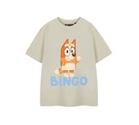 Bluey Beige Bingo T-shirt a maniche corte Unisex Bambini