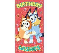 Bluey Biglietto di compleanno per bambini