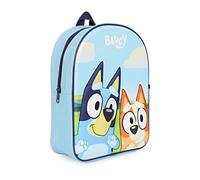 Bluey & Bingo Zaino per bambini, zaino per bambini, zaino per la scuola, zaino blu, Blu