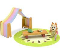 Bluey Bingo's Sala Giochi, Bingo Figura, Calotta, Tavolo, Computer, Tappeto,