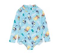 Bluey Blu All Over Print Costume da bagno 1 pezzo Ragazze