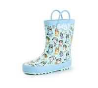 Bluey Blu Character AOP Stivali di gomma con manici Unisex Neonati e Bambini Pic