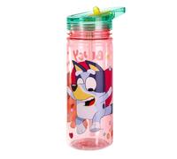 Bluey Borraccia da 580 ml per bambini e scuola, realizzata in Tritan resistente, riutilizzabile, senza BPA
