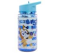Bluey - Bottiglia a Doppia Parete con Glitter, 330 ml
