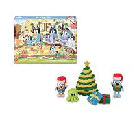 Bluey - Calendario dell'Avvento, calendario con 24 pezzi, include figure della serie e accessori, per ragazzi e ragazze +3 anni di età, famoso (BLY54000)