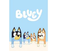 Bluey Cane Merchandise Ufficiale - Copripiumino Set Cuscini Notte Luci & Altro
