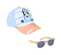 BlueY Cappello Baseball e Occhiali da Sole per Ragazzi, Occhiali da Sole Protezione UV, Design Bingo Set Estivo per Bambini per Ragazzi