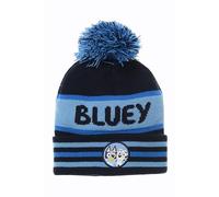 BlueY Cappello per Ragazzi, Berretto Lavorato a Maglia con Pom Pom Chloe Design, Cappello Invernale Regalo per Bambini | Blu Scuro