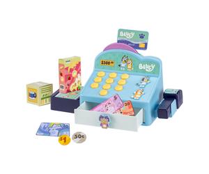 Bluey Cash Register. Press The Buttons to Hear Beeps, Sounds and Phrases From an