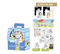 Bluey Colouring backpack set