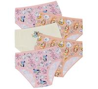 Bluey Confezione da cinque slip da bingo da bambina, 100% cotone, Multicolore, 18-24 Months