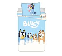 Bluey Copripiumino Neonato 100x135 + Federa 40x60 Cotone Bingo Bandit