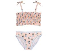 Bluey - Costume da bagno da ragazza, 2 pezzi, per bambini, leggero e ad asciugatura rapida, comodo da spiaggia e piscina, Rosa, 2 anni