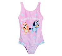 Bluey Costume da bagno intero per bambine, costume da bagno intero per le vacanze, Multi, 3-4 anni