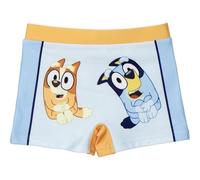 Bluey Costume da bagno per bambini - Blu e giallo - Taglia 4 anni - Costume da bagno per bambini in 85% poliestere e 15% elastan 210 g/m2 - Prodotto originale disegnato in Spagna