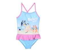 BlueY Costume da Bagno per Ragazze, Modello Bingo Costume Intero per Bambina, Taglie 3 a 6 Anni (IT, età, 3 Anni, Regular, Multicolore)