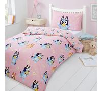 Bluey Daisy Copripiumino Singolo Reversibile Set 120x150cm Junior Cotbed
