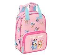 BLUEY DANCE - Zaino per bambini, adattabile con manici, tessuto riciclabile, ideale per bambini di diverse età, comodo e versatile, qualità e resistenza, 20 x 8 x 28 cm