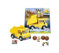 Bluey Dump Truck, Camion della spazzatura, include figurine amico, include adesivi, 2 avvisi e 3 rocce di plastica per la tua avventura, famosa (BLY96000)