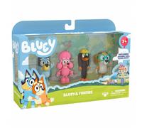 Set di 4 Personaggi Amici di Bluey