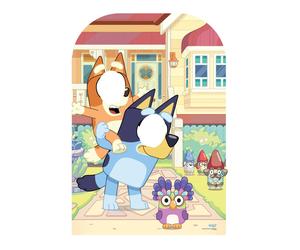 Bluey E Bingo A Casa Stand-in Ufficiale / Standee 136cm X 94cm