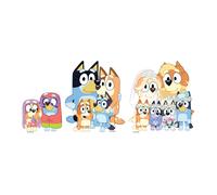 Bluey Family Decorazioni Da Banco In Cartoncino 3 Pezzi 21cm