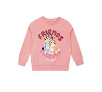BlueY Felpa Ragazze | Maglione Bambini| Felpa Ragazza Bingo | Rosa 2-3 Anni