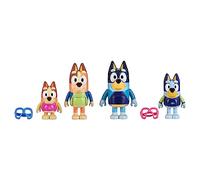 Figurine in miniatura - Giose giocattoli - La famiglia in spiaggia (4 figurine) - Bluey