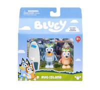 Bluey Figuur 2-pack tapijt eiland. 2 afleveringen thema figuren met bewegende ar