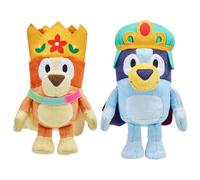 Bluey Friends - Pacchetto peluche Royal Bluey & Bingo