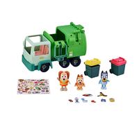Bluey Garbage Truck - Personaggi snodabili Bingo e Bin Man da 2,5"""" con