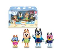 Bluey: Giochi Preziosi - Set 4 Personaggi Beach -