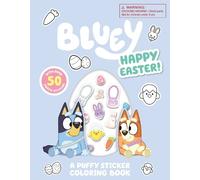 Bluey: Happy Easter A Puffy Sticker Coloring Book (Tascabile) Bluey