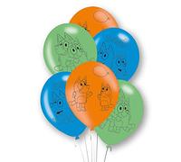 Amscan 9915385 - Pack of 6 Bluey Latex Balloons (11"/28cm)