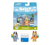 Bluey Let's Play Chef - Set di 2 cifre per giocattoli, blocchi di ghiaccio per bingo e calze, set di figure per bambini dai 3 ai 5 anni