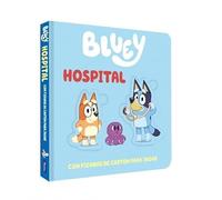 Bluey. Libro juguete - Hospital. Libro de cartón con figuras extraíbles para jugar