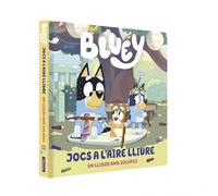 Bluey. Llibre de cartró amb solapes - Joc a l'aire lliure