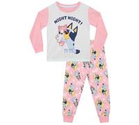 BlueY Lungo Pigiama Bambina, Comodo e Traspirante Abbigliamento da Casa Set