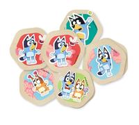 Bluey Memory dai 3 anni in su, gioco di memoria in legno con 38 carte, motivi Bluey e bingo, giochi per bambini a partire dai 3 anni per promuovere la concentrazione, giocattoli Bluey, licenza