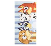 Bluey microfibre beach towel