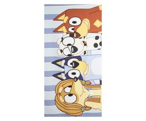 Bluey microfibre beach towel